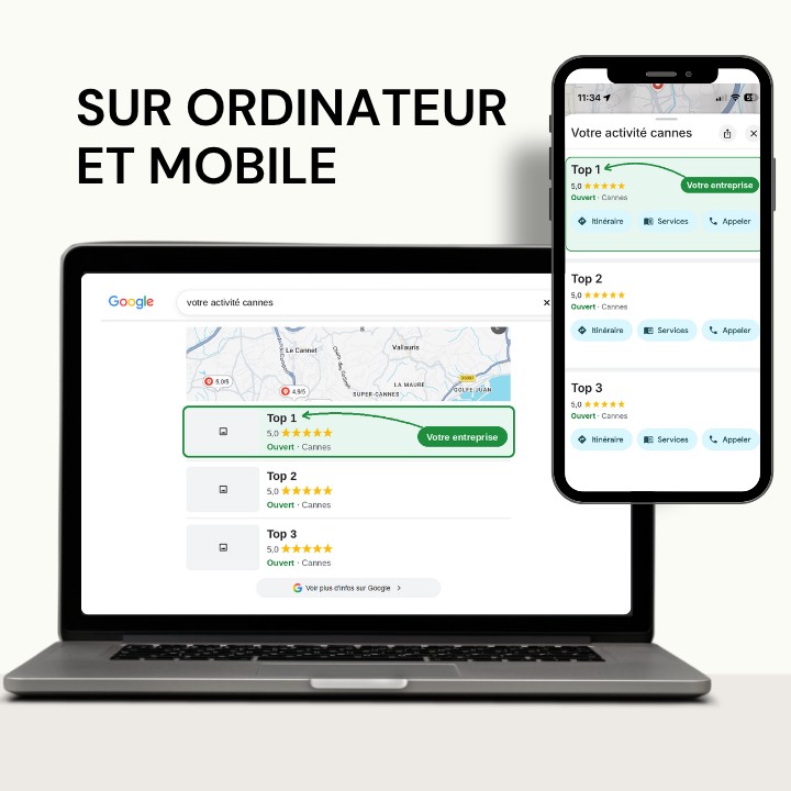 Votre site lisible sur ordinateur et sur mobile